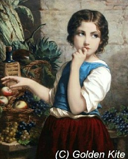 девочка и выноград